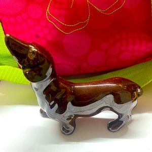 🤎Vintage ceramic dachshund